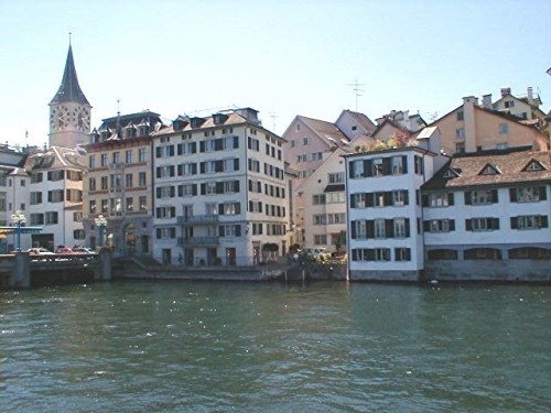 Area of the Limmat river where he was drowned