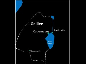 map of Galilee